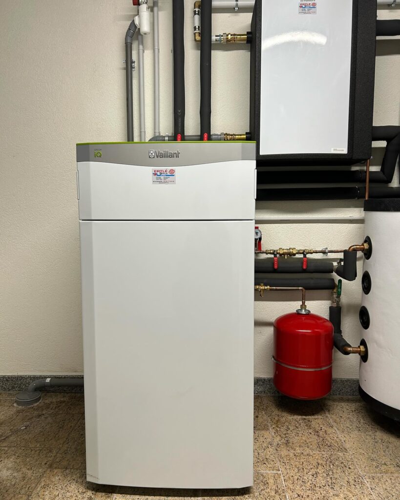 Unité extérieure d'une pompe à chaleur aérothermique air-eau