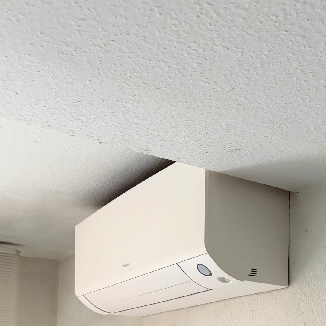 Unité murale de climatisation DAIKIN installée dans une maison de Munster