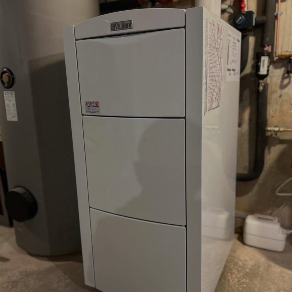 Chaudière gaz à condensation VAILLANT installée à Wihr-au-Val